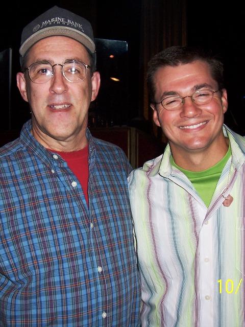 100_3133.JPG - Mark with the Kingdom Heirs' tenor, Billy Hodges.