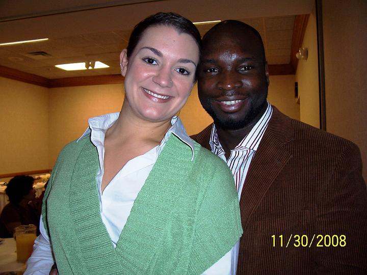 100_4186.JPG - Newlyweds Kristy and Gerald.