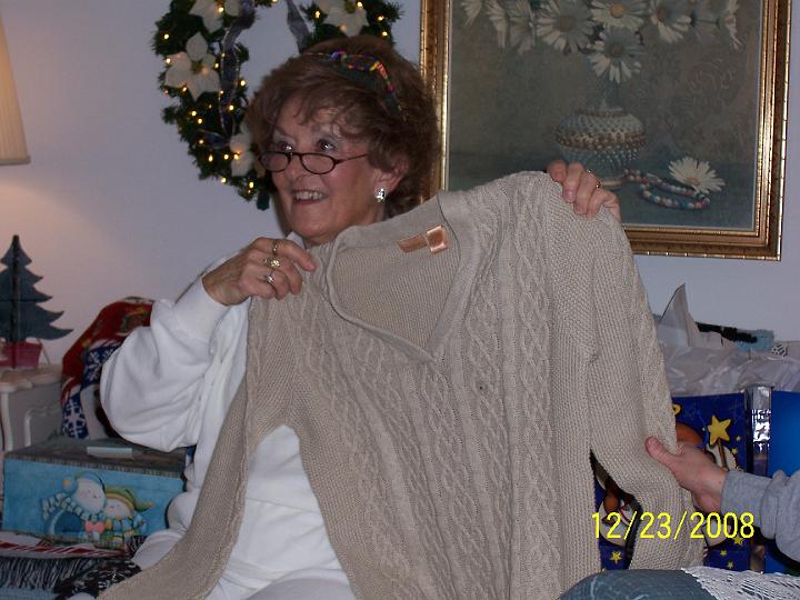 100_4287.JPG - .. .and a new sweater.