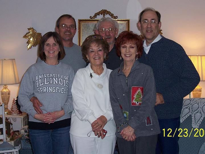 100_4312.JPG - Dara, Jamie, Sharon, Chet, Pam, and Mark.