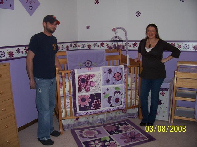 100_3460.JPG - Trevor & Misty in their nursery.
