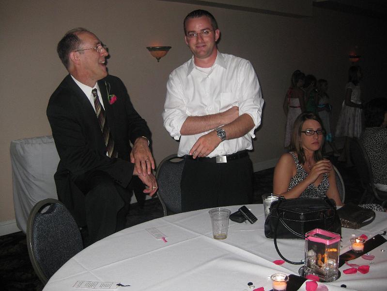 IMG_0778.JPG - Mark and Drew discussing something humorous while Gina looks on.