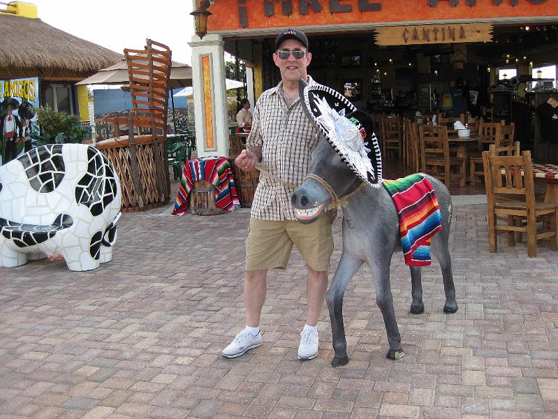 IMG_0171.JPG - Mark and a photo-op burro!
