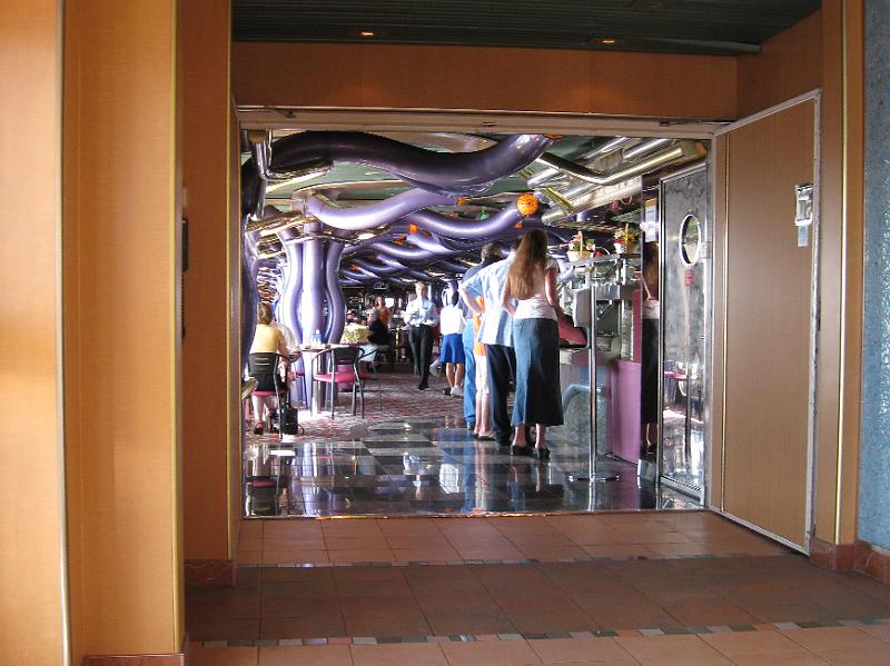 IMG_0196.JPG - A view of the "Brasserie Grill", the buffet on the Lido deck.