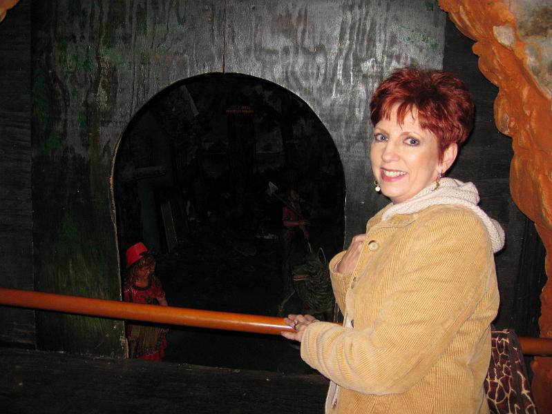 IMG_0297.JPG - Pam inside the Fairyland Caverns.