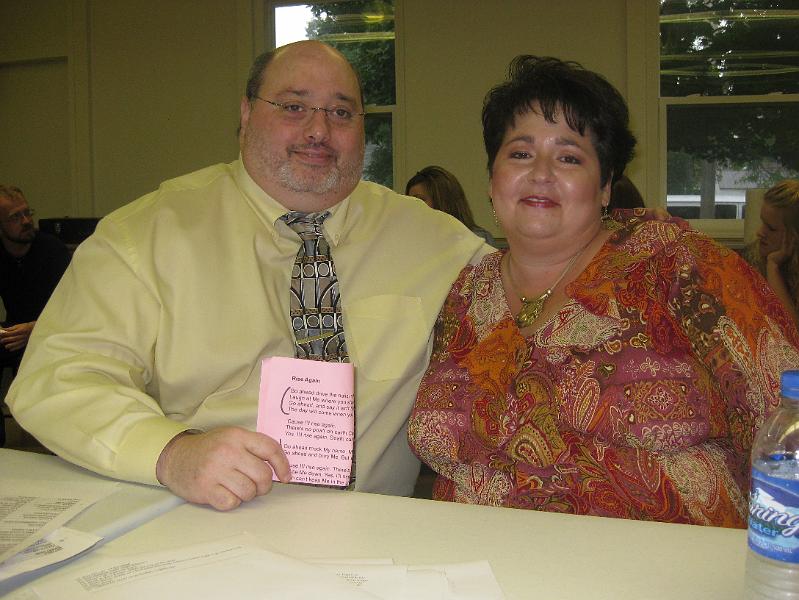 IMG_0883.JPG - Our good friends Todd & Juanita Raymond at the Rick Roy memorial benefit show.
