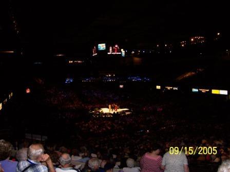 MainStage.JPG - These pictures do not do justice to the actual views from our balcony seats. This was the main stage at the convention.