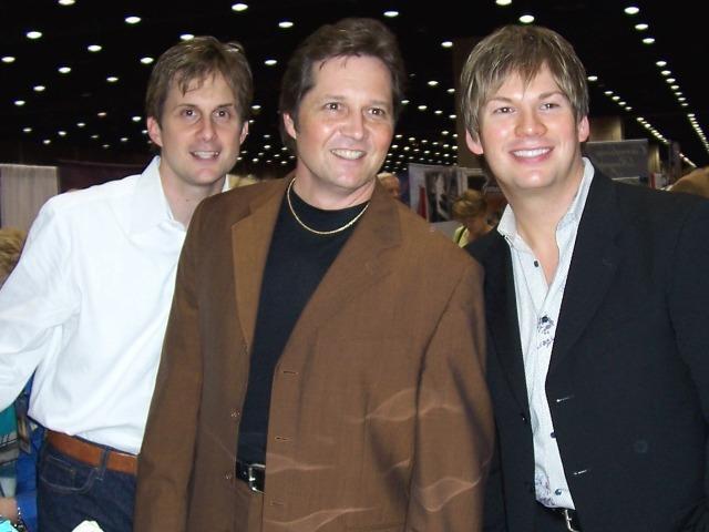 100_2241.JPG - The Booth Brothers.  Michael Booth was the only one who knew where to look!