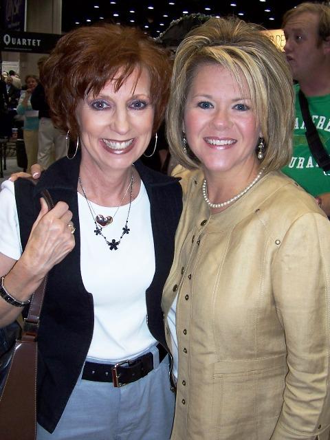 100_2246.JPG - Pam with Susan Whisnant.